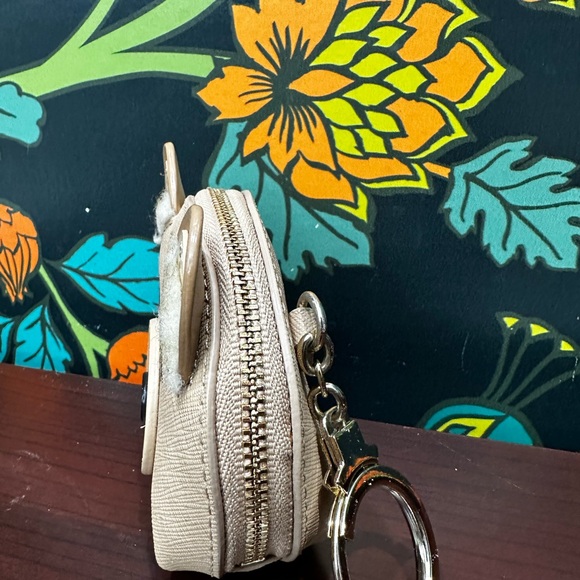 Kate Spade Novelty Dog Coin Purse Keychain | Leather - Picture 4 of 7